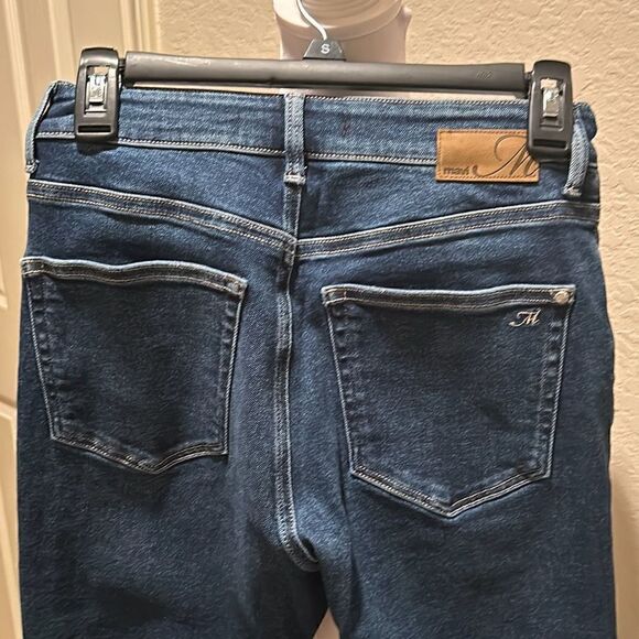 Mavi Women's Size 27 Viola Mid Rise Gaucho Jean Blue Medium Wash Denim New - Picture 5 of 7